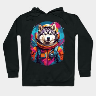 Space Husky Astronaut Hoodie